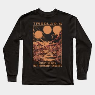 3 Body Problem Trisolaris Netflix Series Long Sleeve T-Shirt